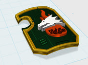 10x Ember Flame - Marine Boarding Shields 3d printed with hand