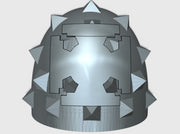 10x Elite 1 - G:6a Spiked Shoulder Pads 3d printed