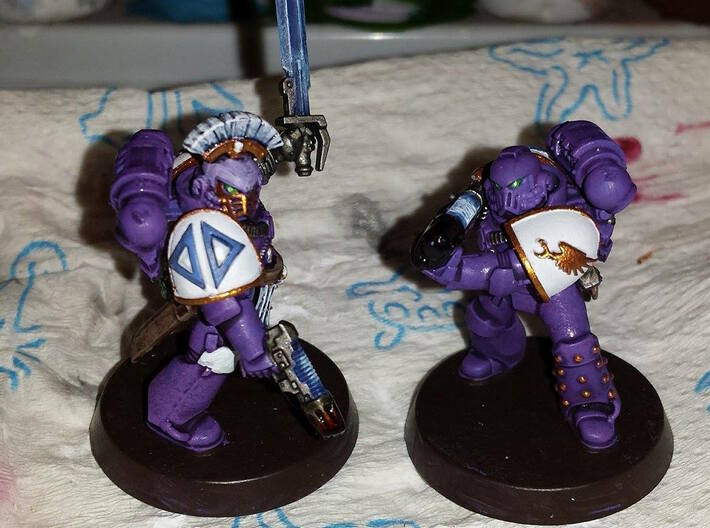 10x Winged Talons - G:4a Shoulder Pad 3d printed Courtesy of Chris Standing