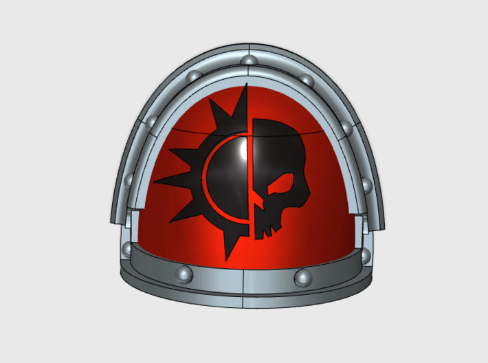 10x Dusk Raiders - G:3a Right Shoulders 3d printed