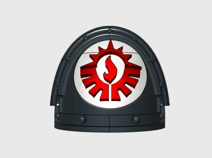 10x Consecrators - G:3a Shoulder Pads 3d printed