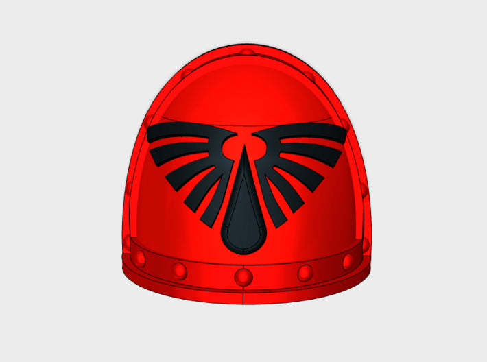 10x Blood Wing - G:2a Shoulder Pads 3d printed