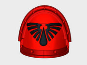 10x Blood Wing - G:3a Shoulder Pads 3d printed