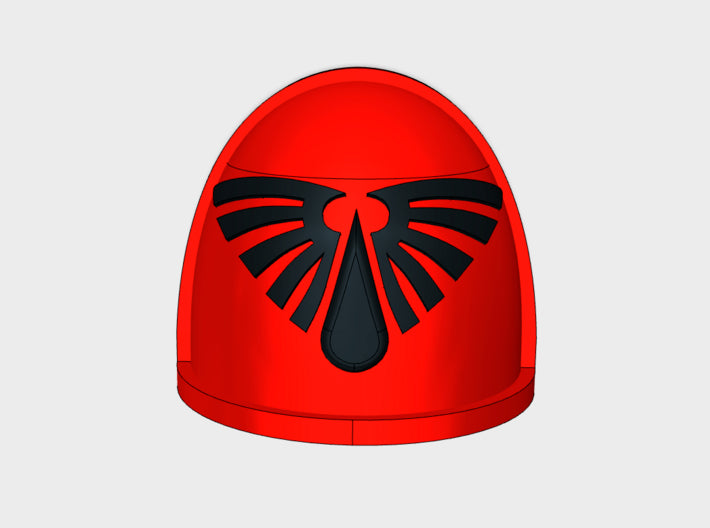 10x Blood Wing - G:4a Shoulder Pads 3d printed