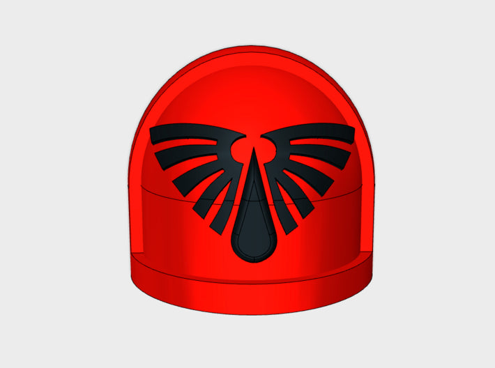 10x Blood Wing - G:7a Shoulder Pads 3d printed