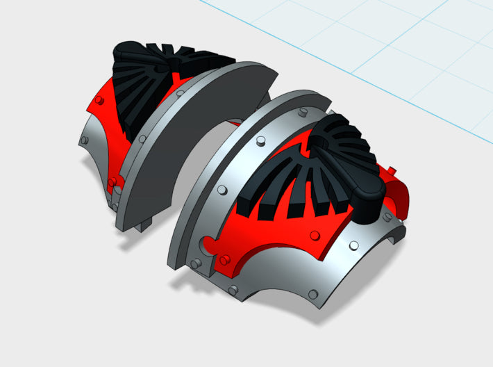 Blood Wing - T:2a Cataphractii Shoulder Sets 3d printed