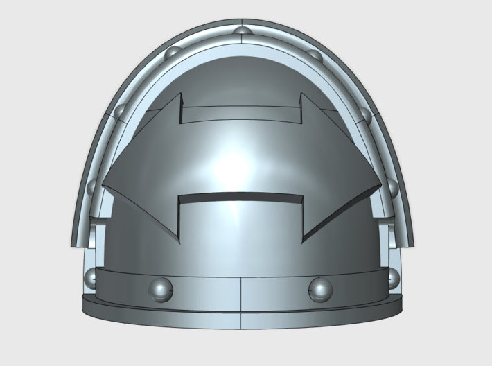 10x Tactical Arrow 2 - G:3a Shoulder Pads 3d printed