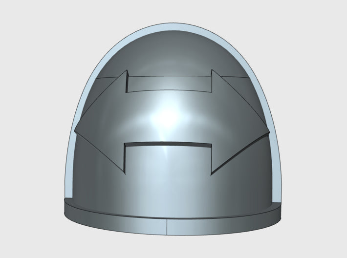 10x Tactical Arrow 2 - G:4a Shoulder Pads 3d printed