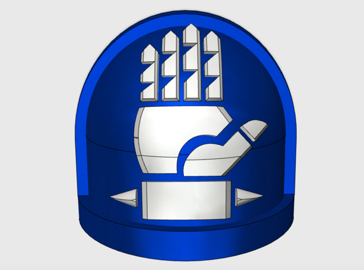 10x Emperors Hand - G:7a Shoulder Pads 3d printed