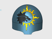 10x Sun Wolves - T:1a Right Terminator Shoulders 3d printed