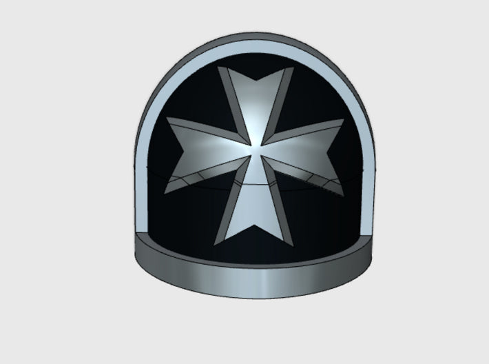 10x Maltese Cross - G:7a Shoulder Pads 3d printed