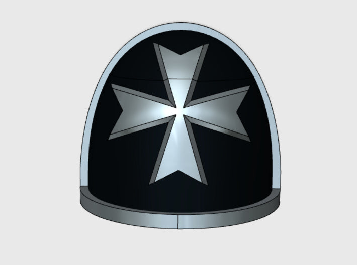 10x Maltese Cross - G:4a Shoulder Pads 3d printed