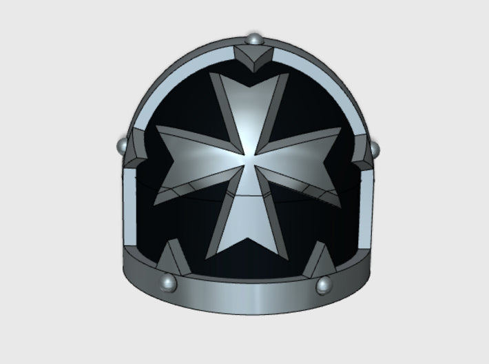 10x Maltese Cross - Malice Shoulder Pads 3d printed