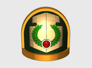 10x Kaledon Shield - G:7a Shoulder Pads 3d printed