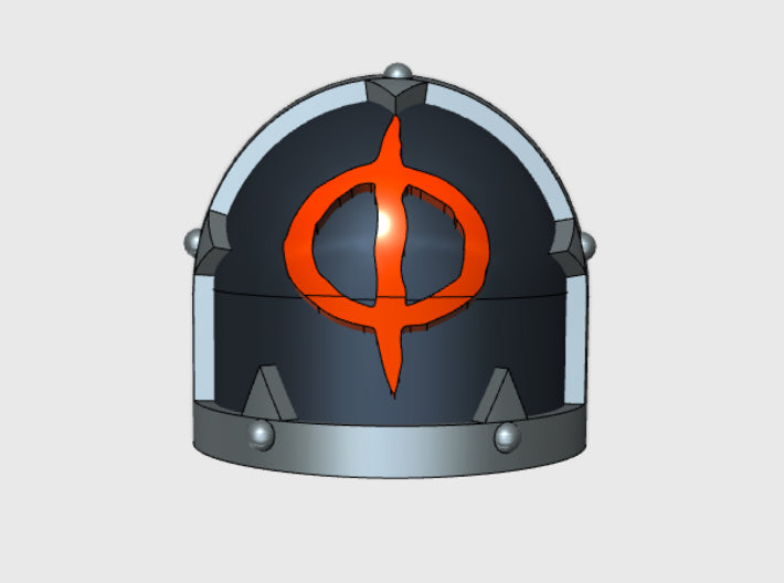 10x Phi - Malice Shoulder Pads 3d printed