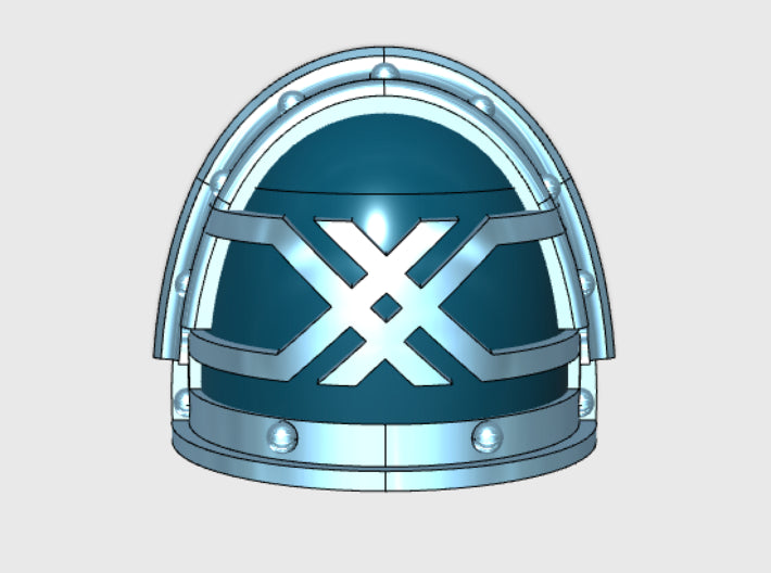 10x Alpha XX - Gen3:Iron Shoulder x10 3d printed