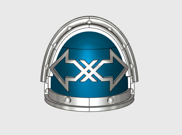 10x Alpha XX Tactical - G:3a Shoulder Pads 3d printed