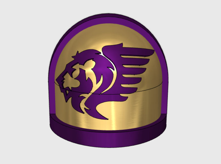 10x Lion Wing - G:7a Shoulder Pad 3d printed