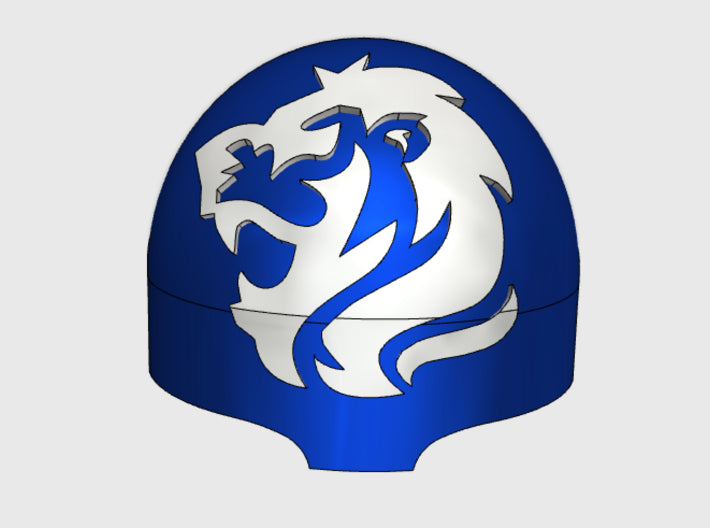 10x Roaring Lion - T:1a Terminator Shoulders 3d printed