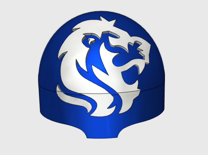 10x Roaring Lion - T:1a Right Terminator Shoulders 3d printed