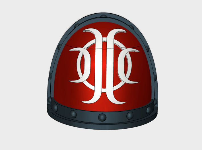 10x Ashen Claw - G:2a Shoulder Pads 3d printed