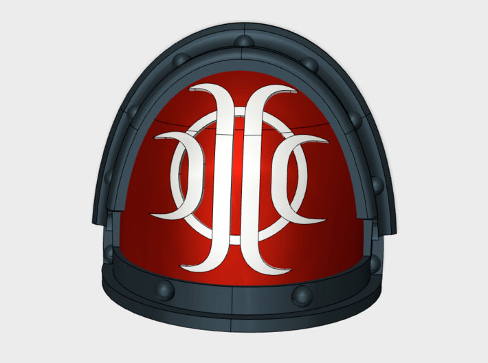 10x Ashen Claw - G:3a Shoulder Pads 3d printed