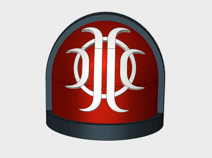 10x Ashen Claw - G:7a Shoulder Pads 3d printed