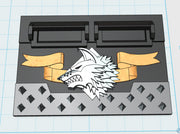 Shaggy Wolf : Standard APC Frontplate 3d printed