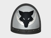 10x Moon Wolves - G:2a Shoulder Pads 3d printed