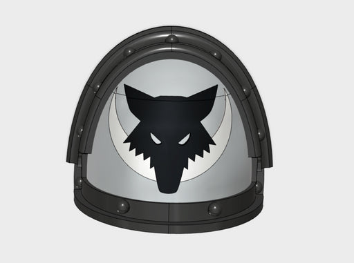10x Moon Wolves - G:3a Shoulder Pads 3d printed