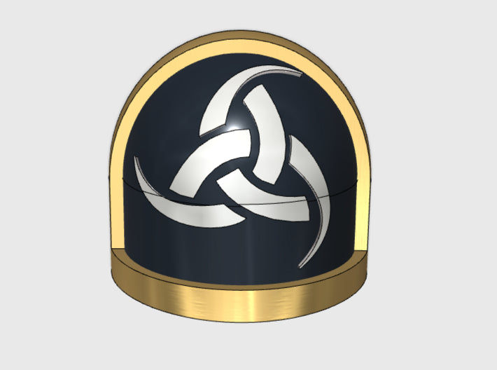 10x Odins Horn - G:7a Shoulder Pads 3d printed