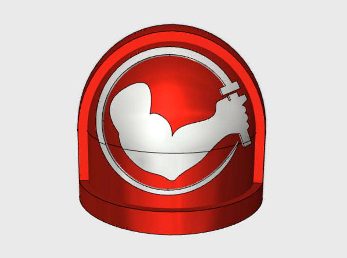 10x Castigators - G:7a Right Shoulders 3d printed