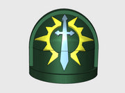 10x Consecrated Blades - G:7a Shoulder Pads 3d printed