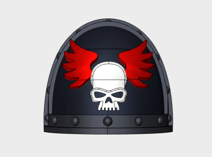 10x Angels Sanguine - G:2a Shoulder Pads 3d printed