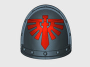 10x Knight Legion - G:2a Shoulder Pads 3d printed