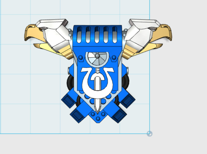 10x Ultra Legion - G:4 Eagle PACs 3d printed