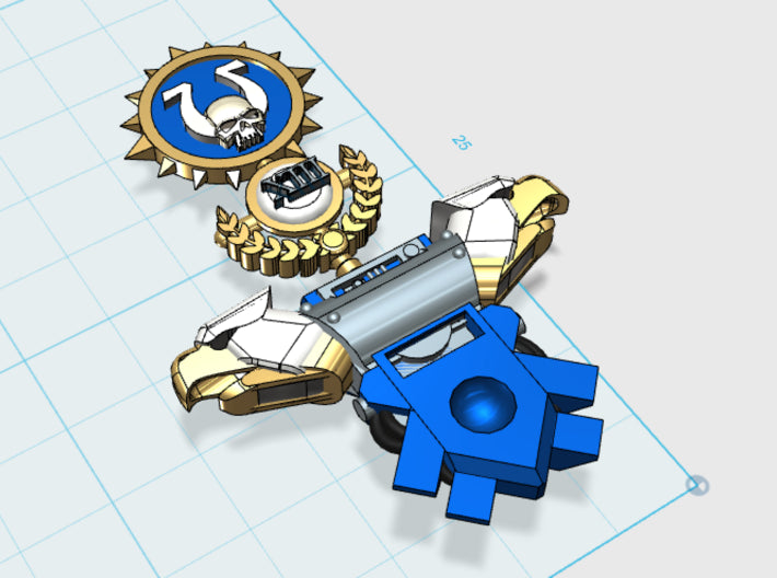 10x Ultra Legion - G:4 Eagle Squad PACs 3d printed