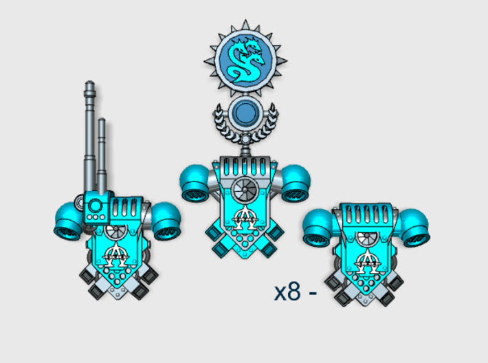 10x Hydra Legion - G:4 Squad PACs 3d printed