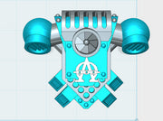 10x Alpha Omega - G:4 PACs 3d printed