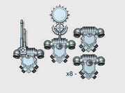 10x Base - G:4 Squad PACs 3d printed