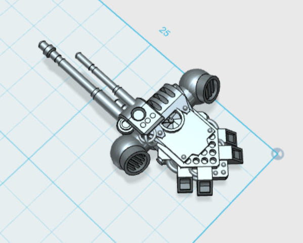 Base - G:4 Comms PACs 3d printed