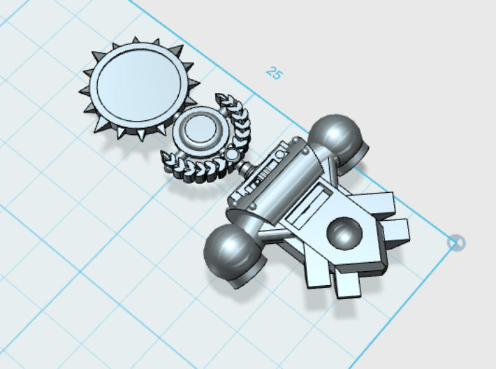 Base - G:4 Banner Pole PACs 3d printed