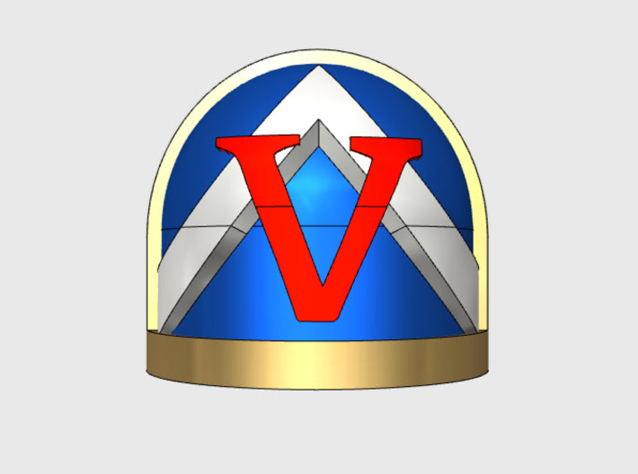 10x Devastator 5th Squad - G:7a Shoulder Pads 3d printed