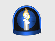 10x Night Watch - G:7a Shoulder Pads 3d printed