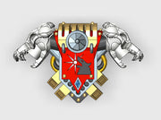 Deathwolf - G:4 Wolf Skull PACs	 3d printed Small = 1 Backpack