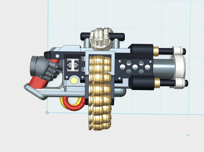 4x Mk1 Blackwatch Cannon w/Packs (SM) 3d printed