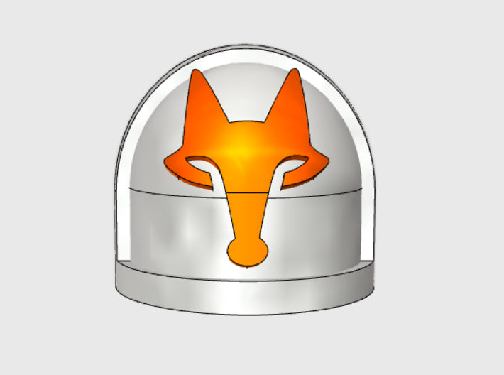 10x Fox - G:7a Shoulder Pads 3d printed