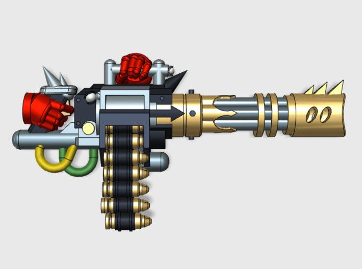 Chaos Rip Cannon (SM) 3d printed Small = 1 Gun