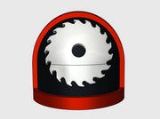 10x Buzzsaw - G:7a Shoulder Pads 3d printed