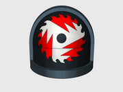 10x Buzzsaw 3 - G:7a Shoulder Pads 3d printed